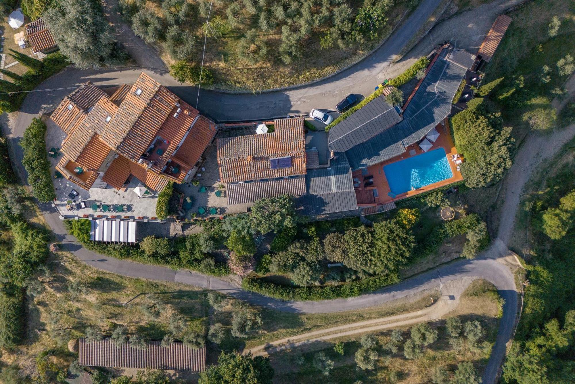 Agriturismo Borgo Mocale Castelfranco di Sopra المظهر الخارجي الصورة